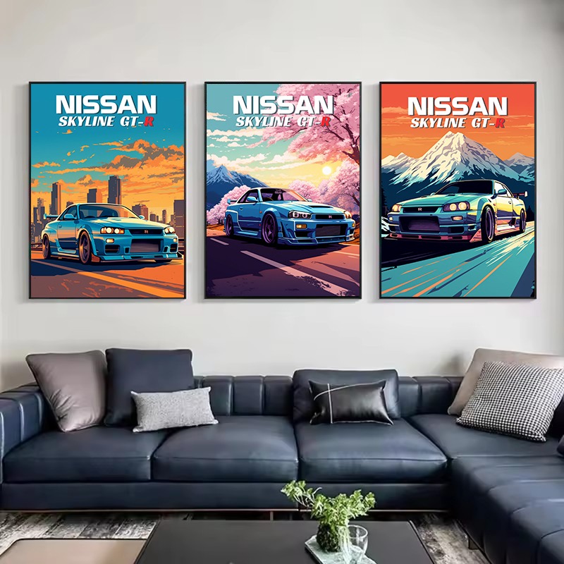 Pôster de Carro Esportivo Clás - Japanese Lifestyle Gifts avaliação e preço
