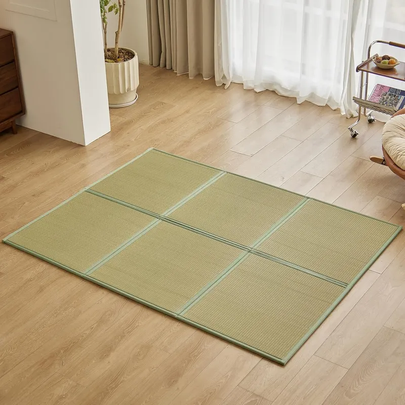 Tapete Tatami de Palha Natural - Tatami Mat Rush avaliação e preço