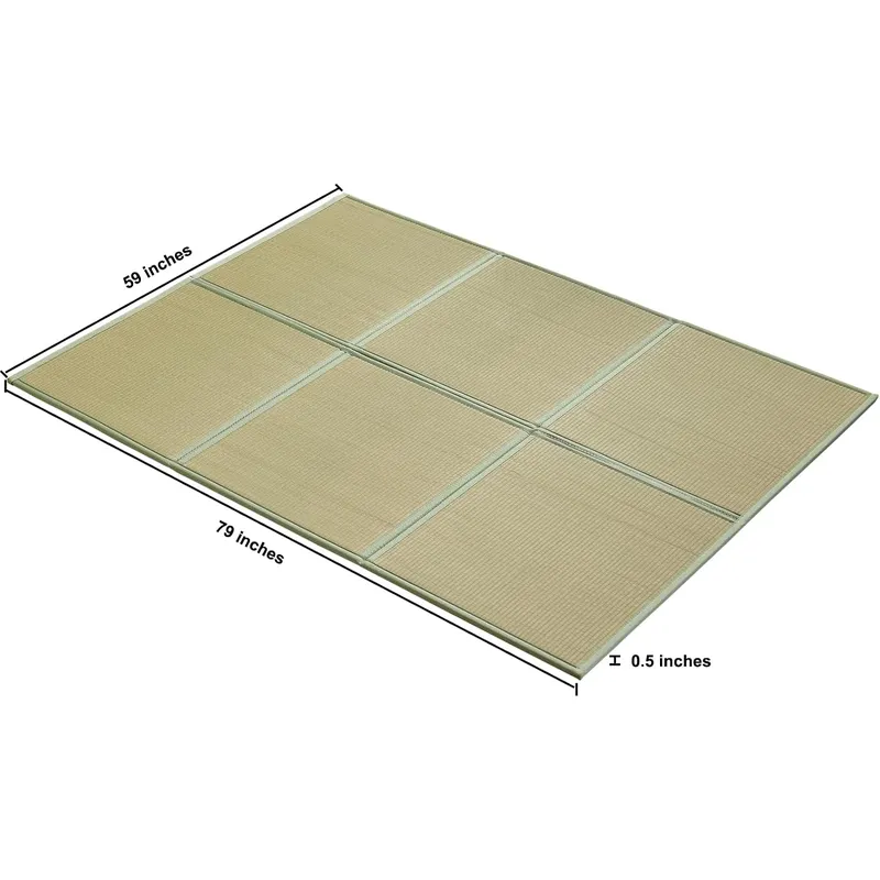 Tapete Tatami de Palha Natural - Tatami Mat Rush avaliação e preço