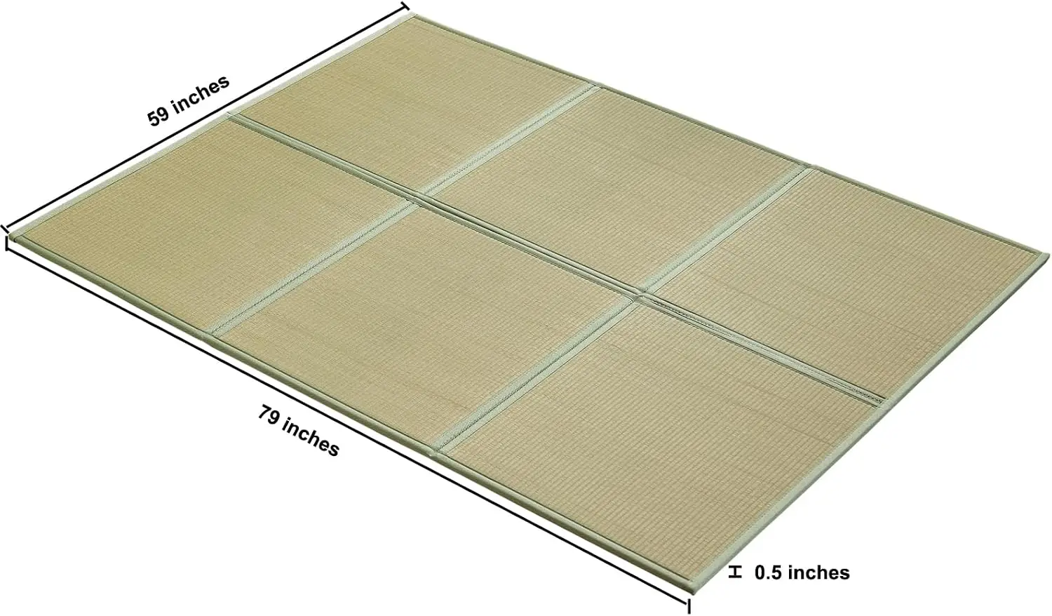 Tapete de Tatami de Palha Natu - Tatami Mat Rush avaliação e preço
