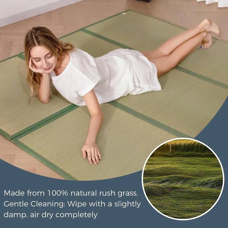 Tapete Japonês de Tatami de Pa - Tatami Mat Rush avaliação e preço