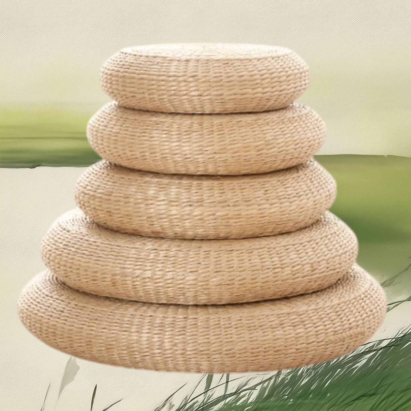 Almofada Redonda de Palha Tran - Tatami Mat Rush avaliação e preço