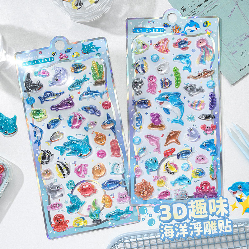 Adesivo de Cristal em Relevo 3 - Japanese Lifestyle Gifts avaliação e preço