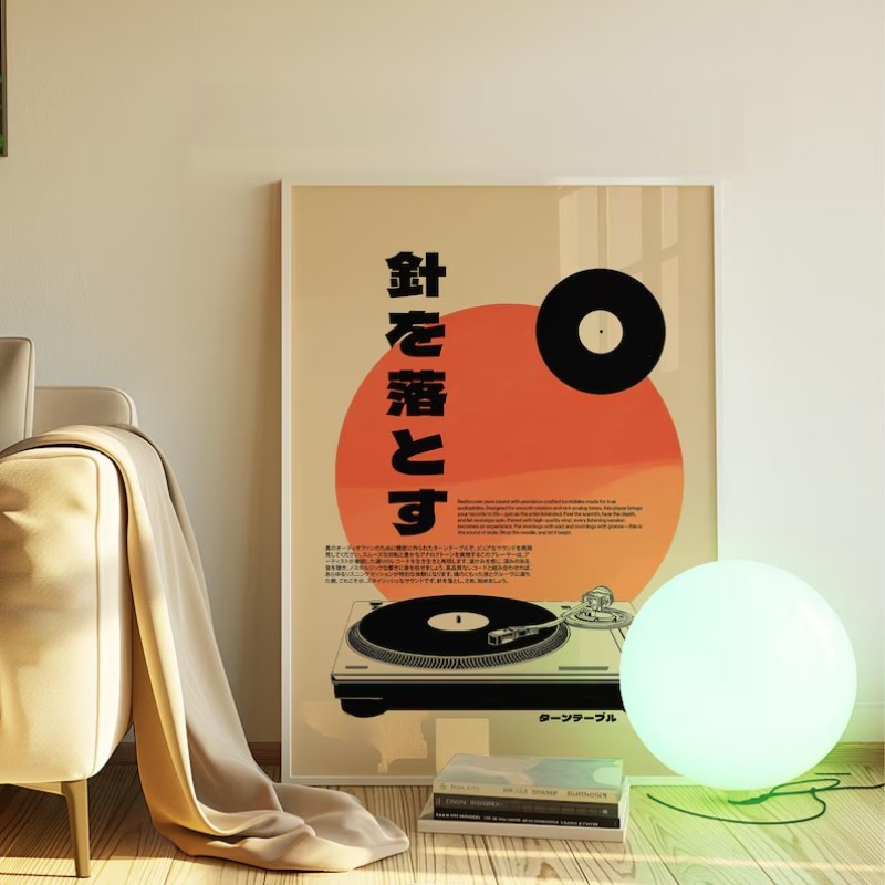 Pôster de Exposição Retrô Pop  - Japanese Lifestyle Gifts avaliação e preço